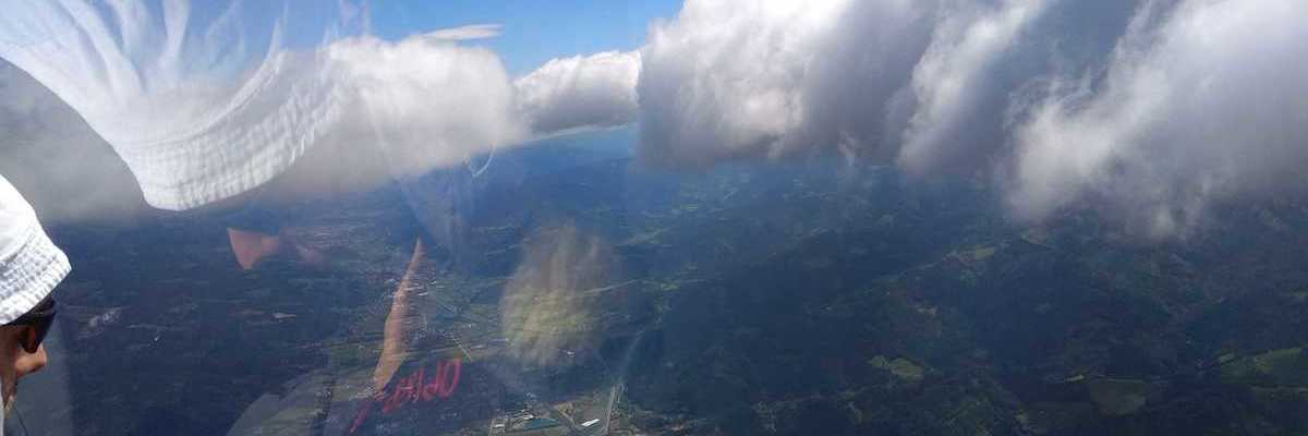Flugwegposition um 09:07:48: Aufgenommen in der Nähe von Kapfenberg, Österreich in 2542 Meter